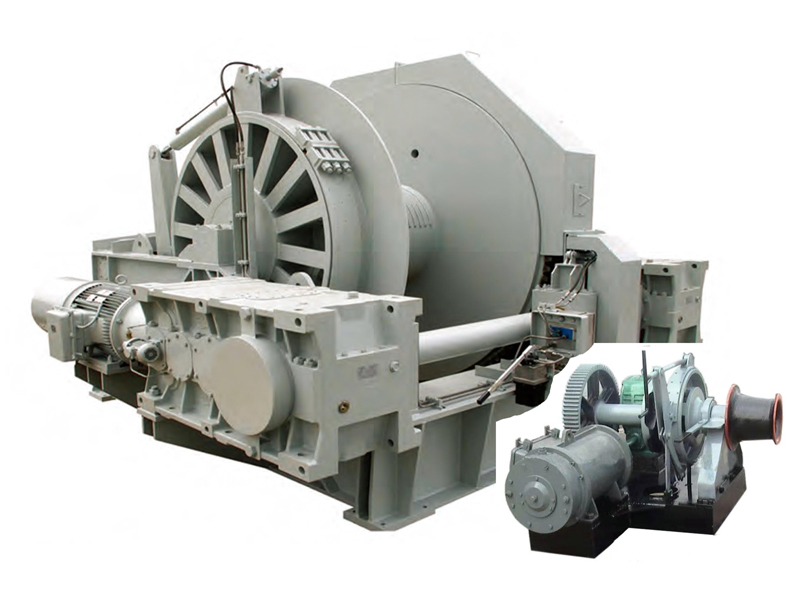 船用絞車、絞盤、起錨機、絞纜機